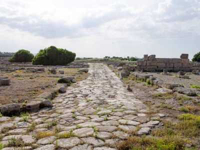 ...sono ben 40 chilometri che per� si allontanano un po' dal mare: in epoca romana infatti le zone costiere di Torre Canne e Villanova erano paludose e dunque inadatte al passaggio dei viandanti